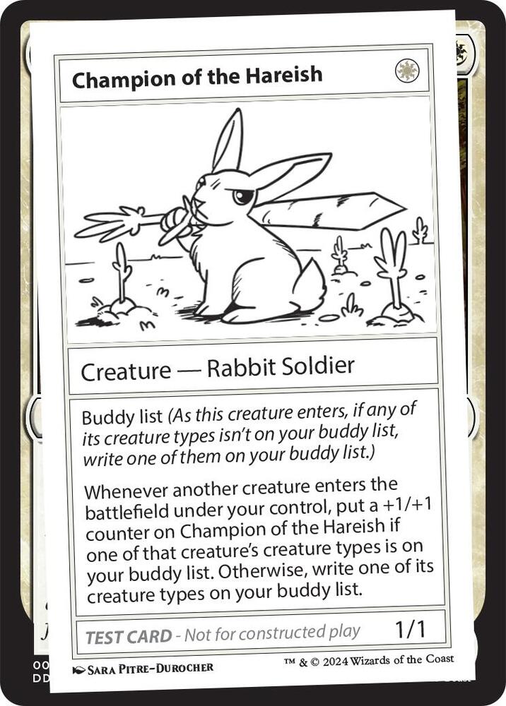 Champion of the Hareish card image