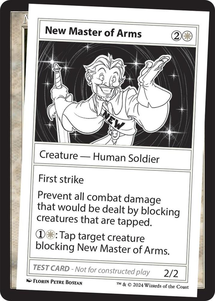 New Master of Arms card image