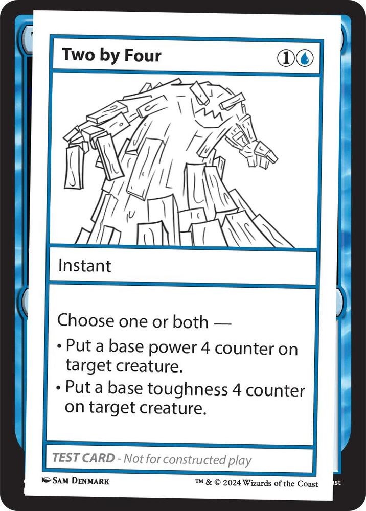 Two by Four card image