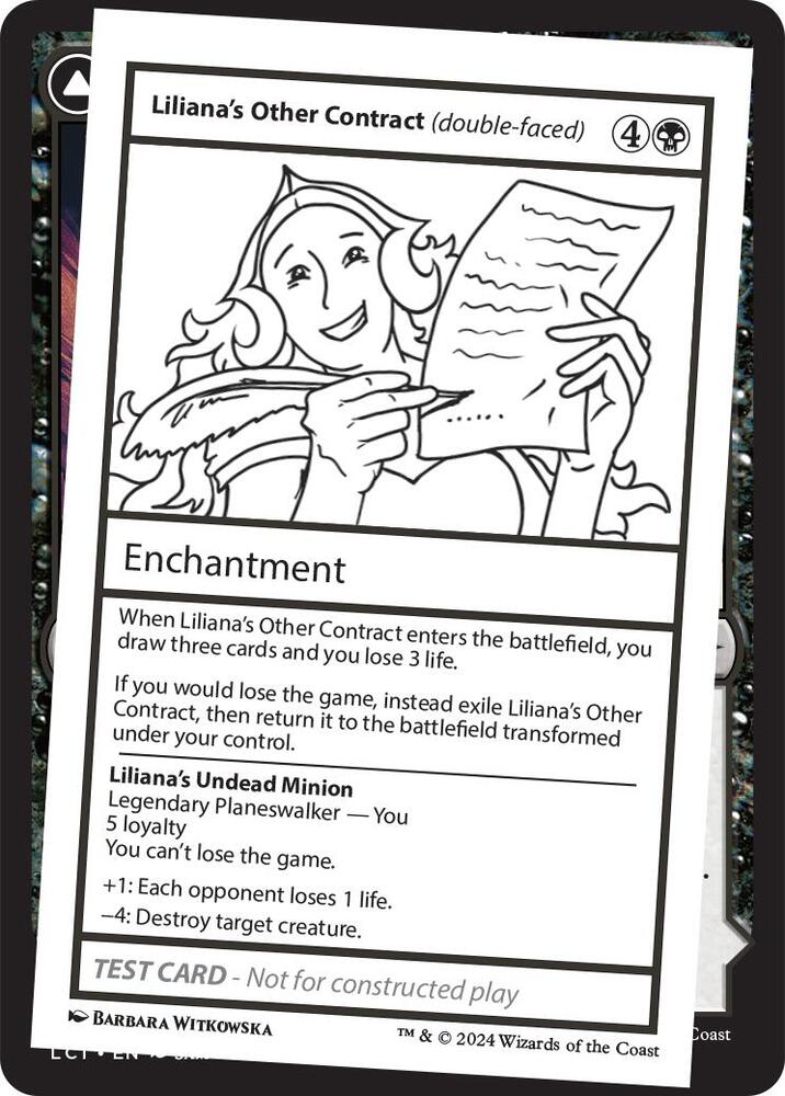 Liliana's Other Contract (double-faced) card image