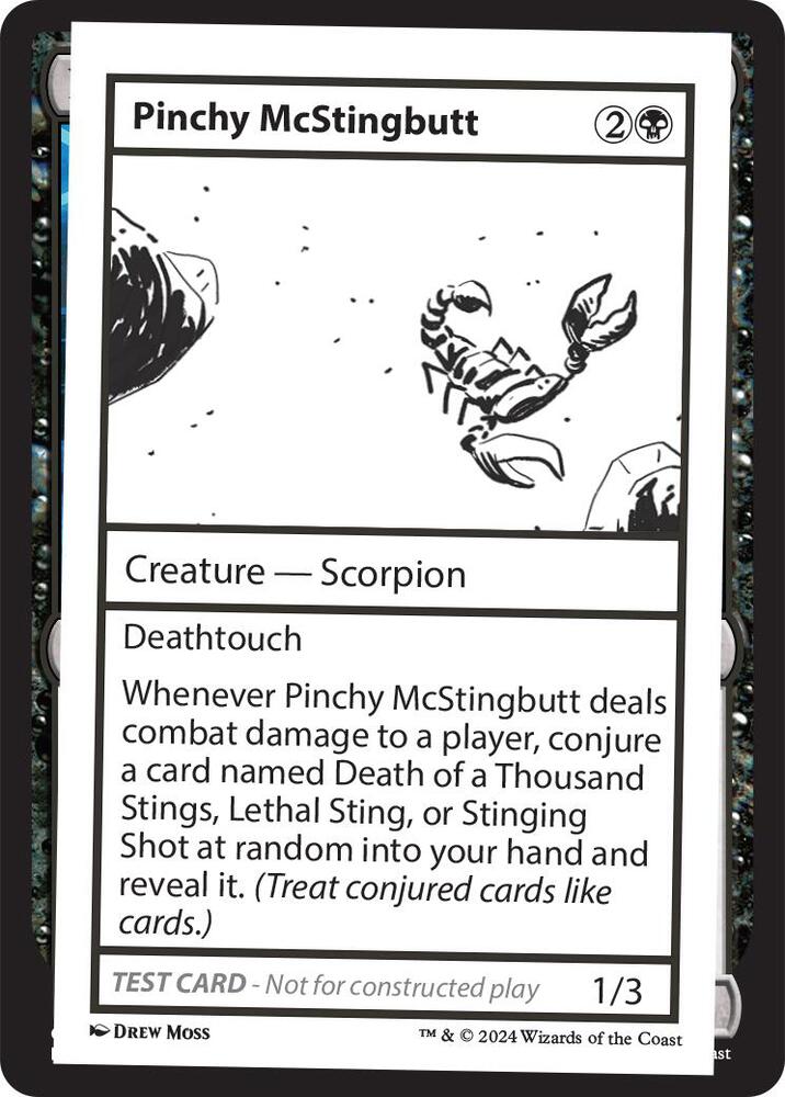 Pinchy McStingbutt card image