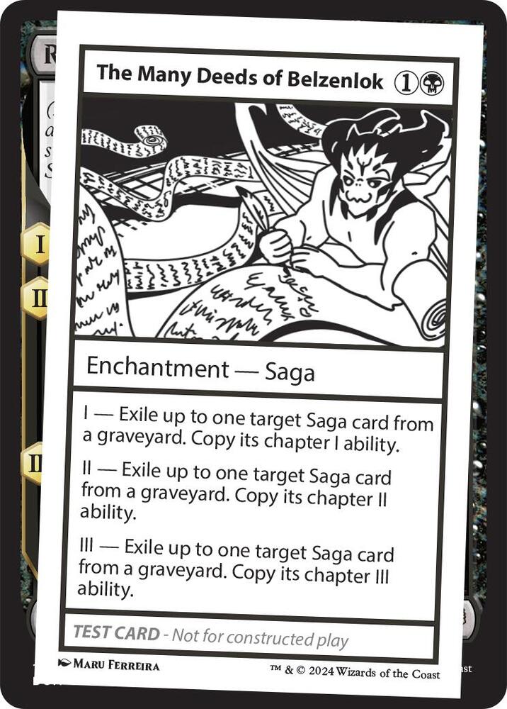 The Many Deeds of Belzenlok card image