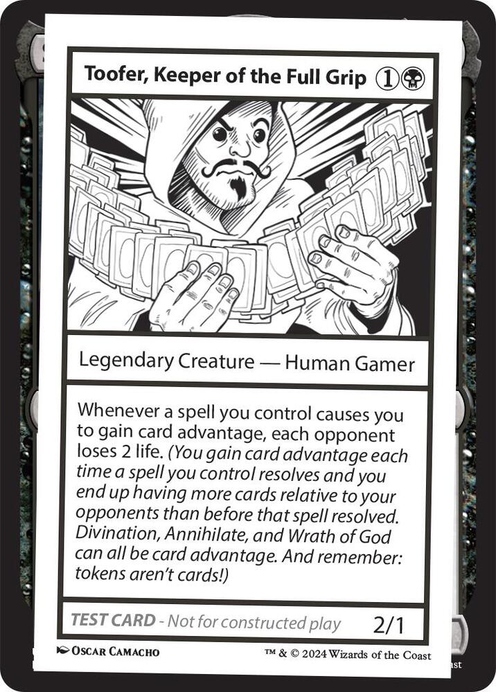 Toofer, Keeper of the Full Grip card image