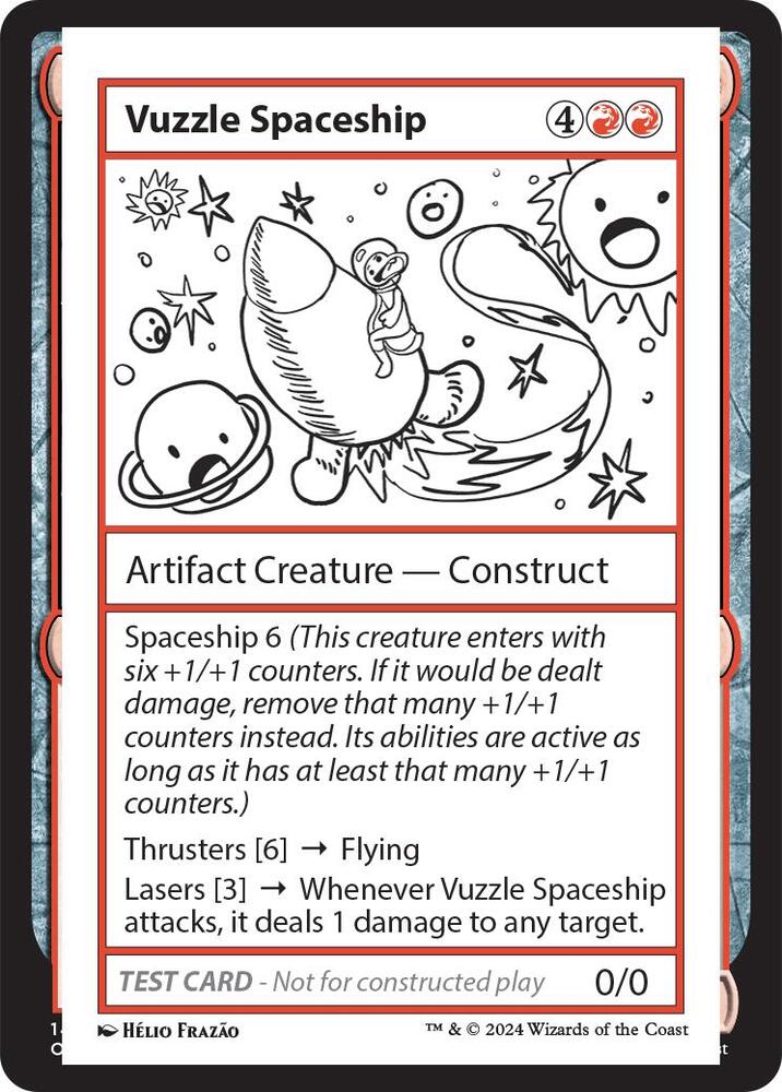 Vuzzle Spaceship card image