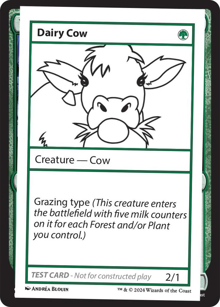 Dairy Cow card image