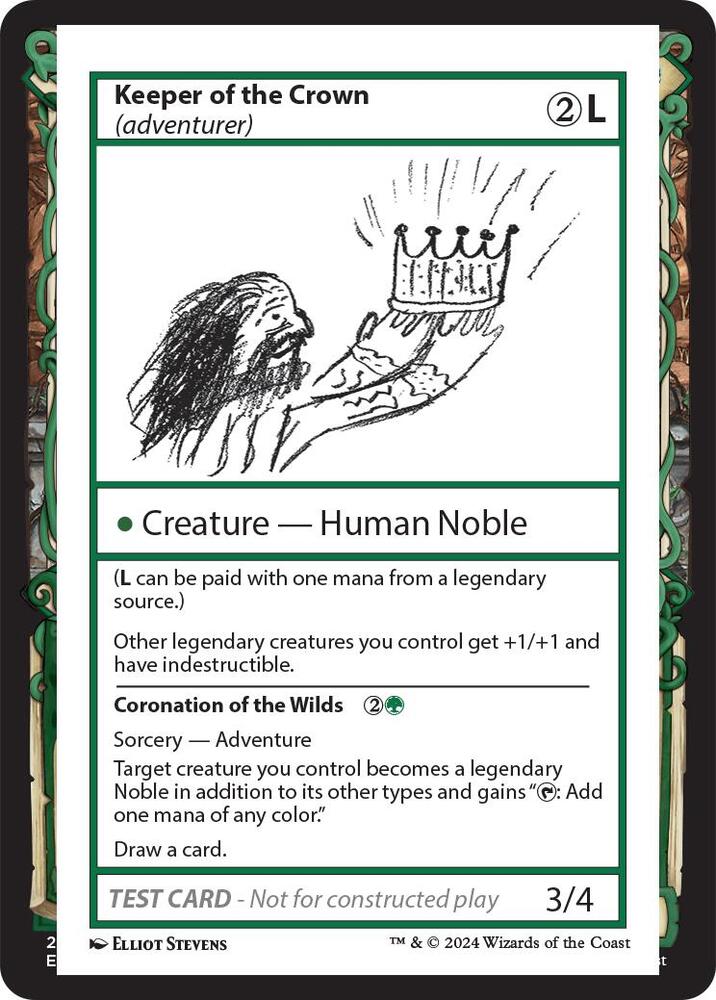 Keeper of the Crown (adventurer) card image