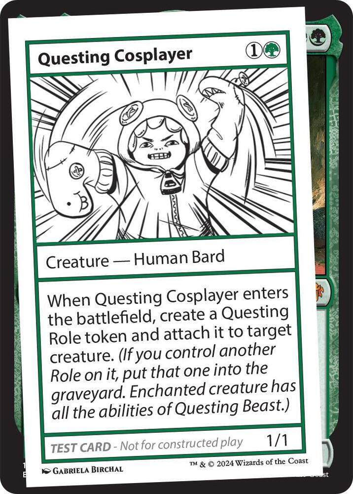 Questing Cosplayer card image