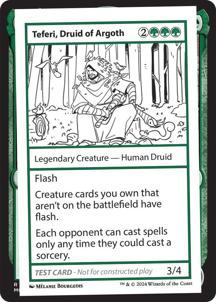 Teferi, Druid of Argoth card image