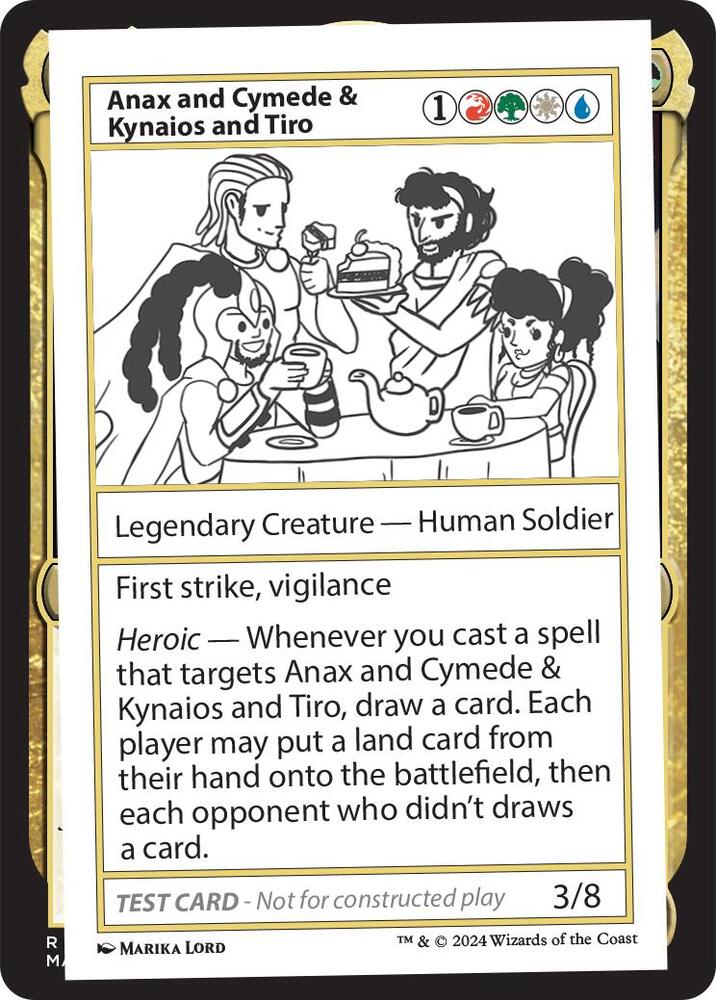 Anax and Cymede & Kynaios and Tiro card image