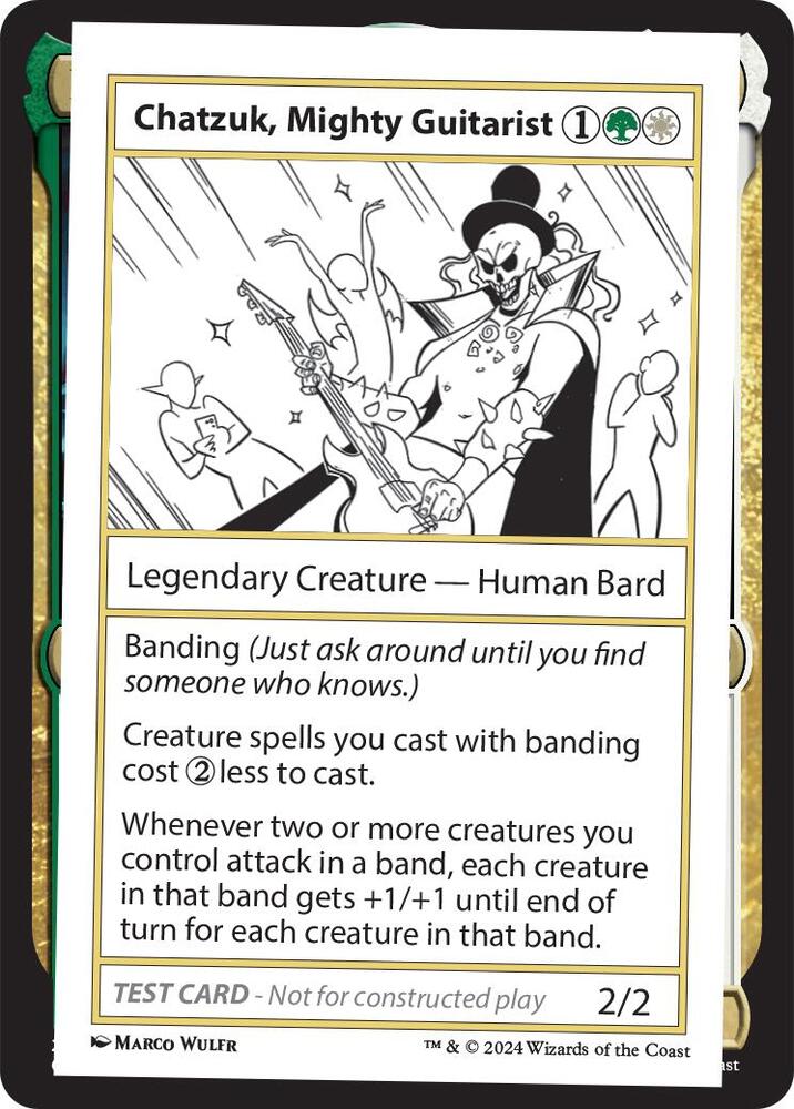 Chatzuk, Mighty Guitarist card image