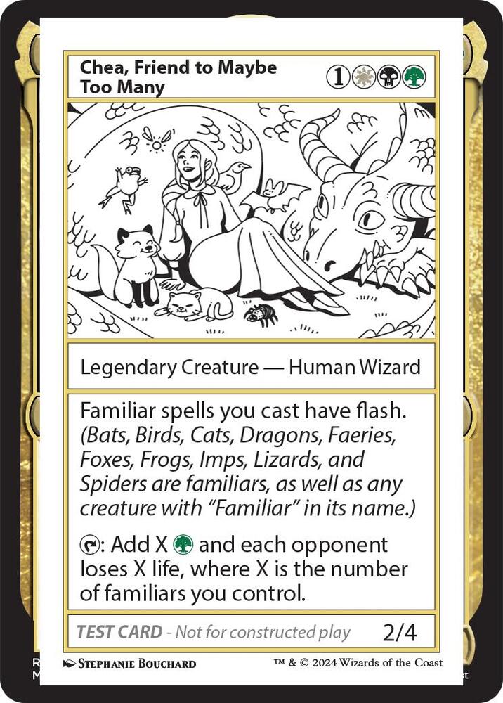 Chea, Friend to Maybe Too Many card image