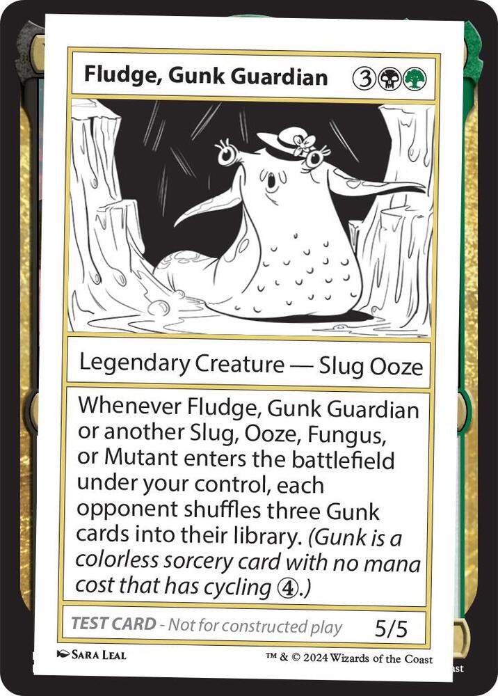 Fludge, Gunk Guardian card image