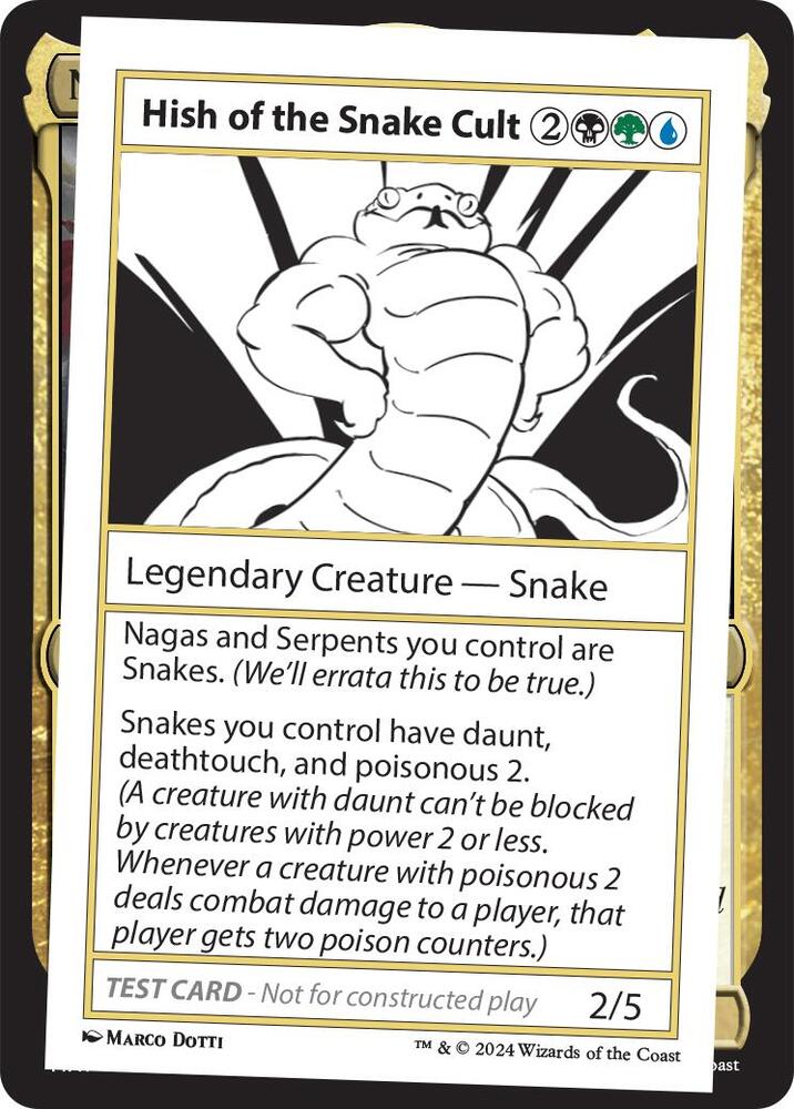 Hish of the Snake Cult card image