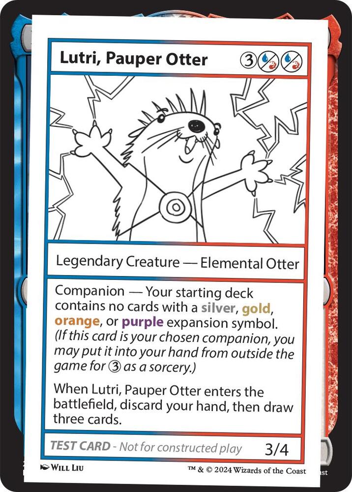 Lutri, Pauper Otter card image