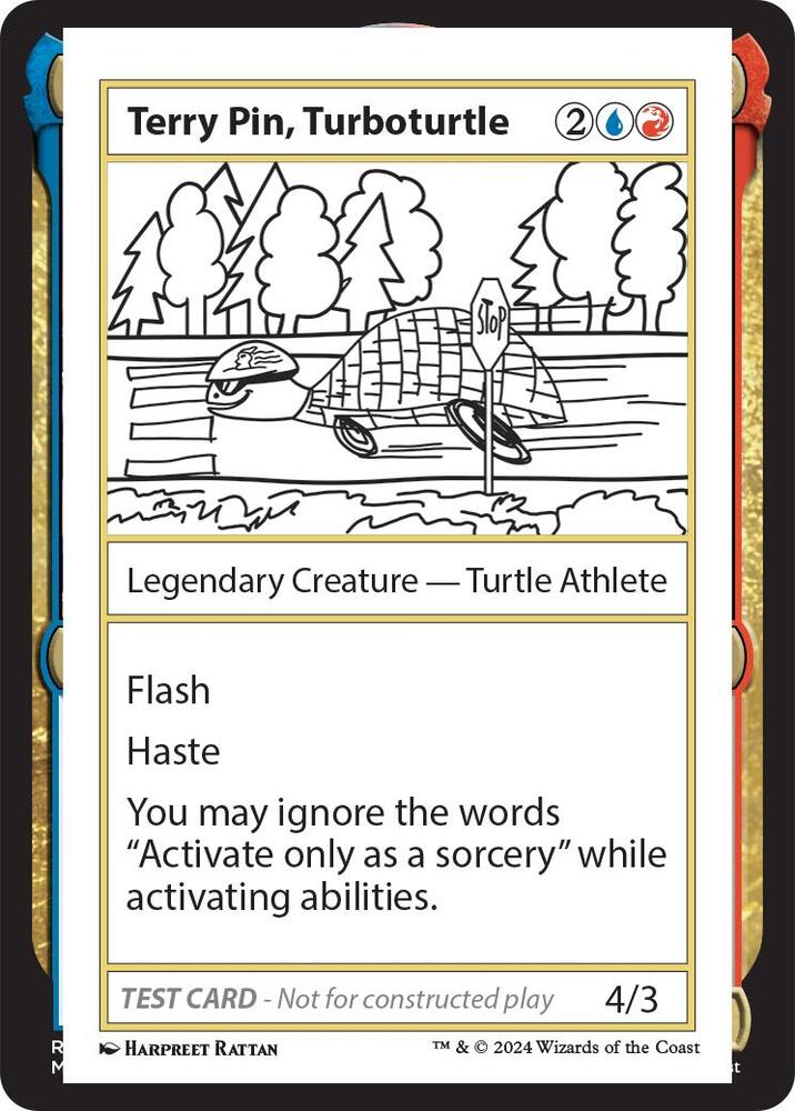 Terry Pin, Turboturtle card image