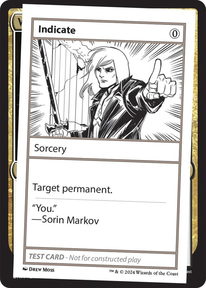 Indicate card image