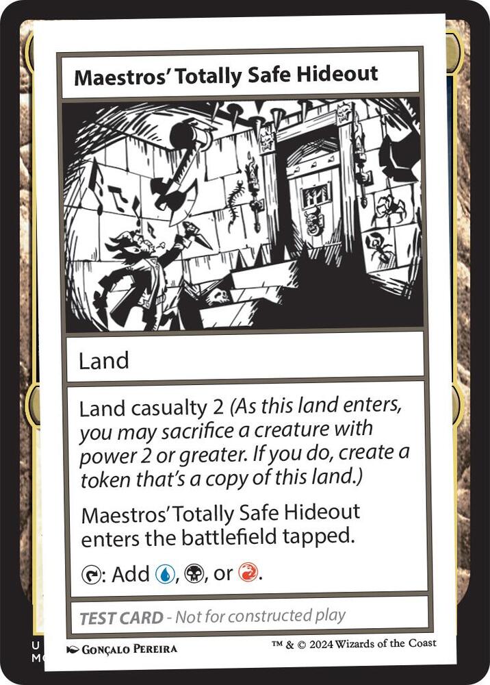Maestros' Totally Safe Hideout card image