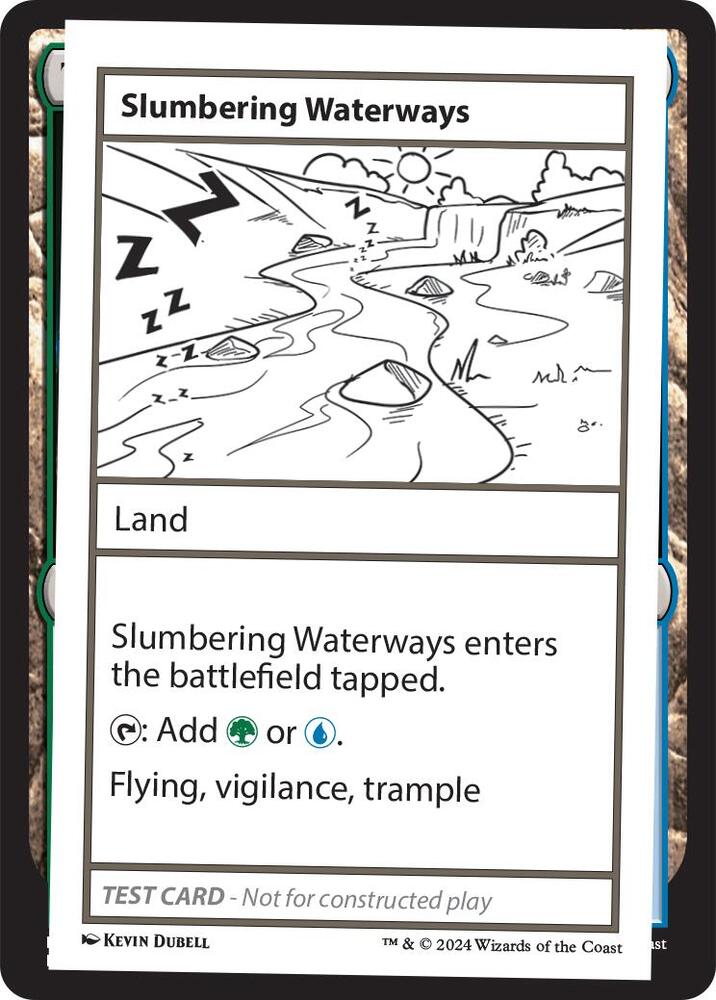 Slumbering Waterways card image