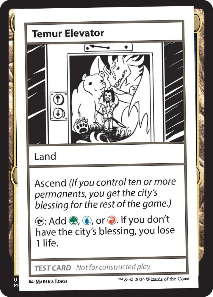 Temur Elevator card image