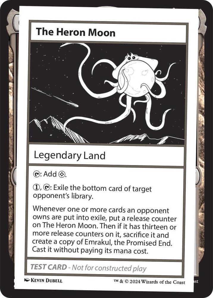The Heron Moon card image