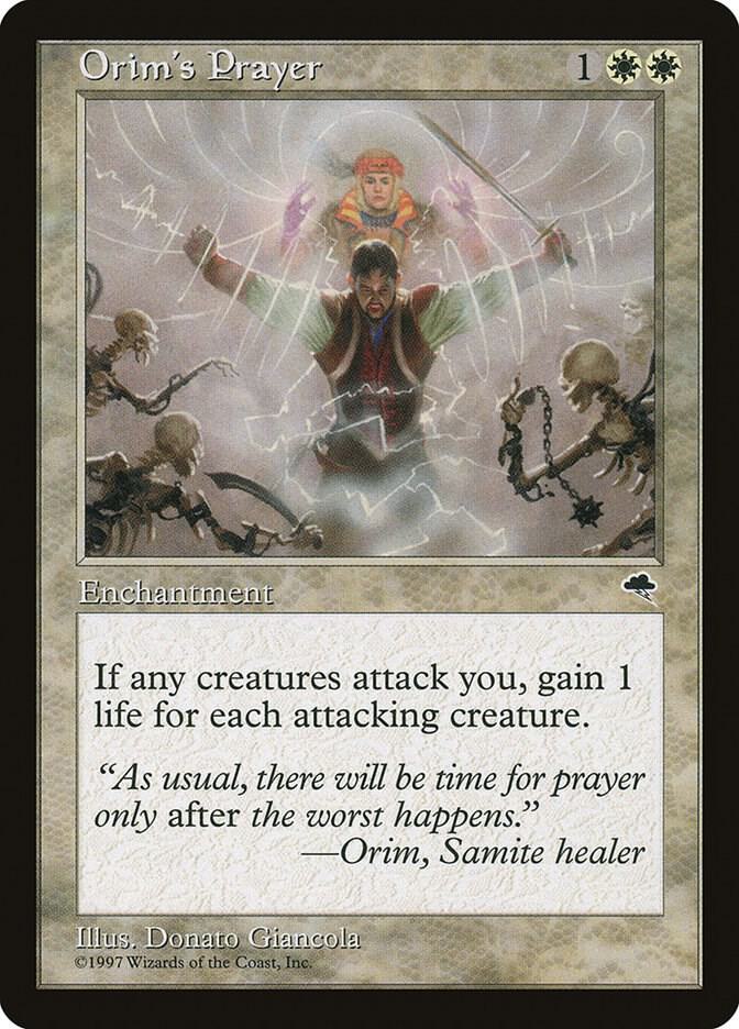 Orim's Prayer card image