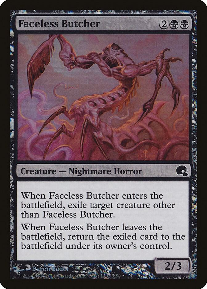 Faceless Butcher card image