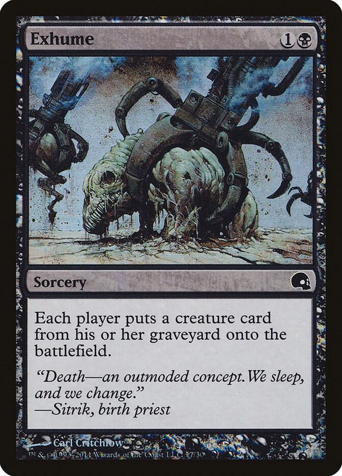 Exhume card image