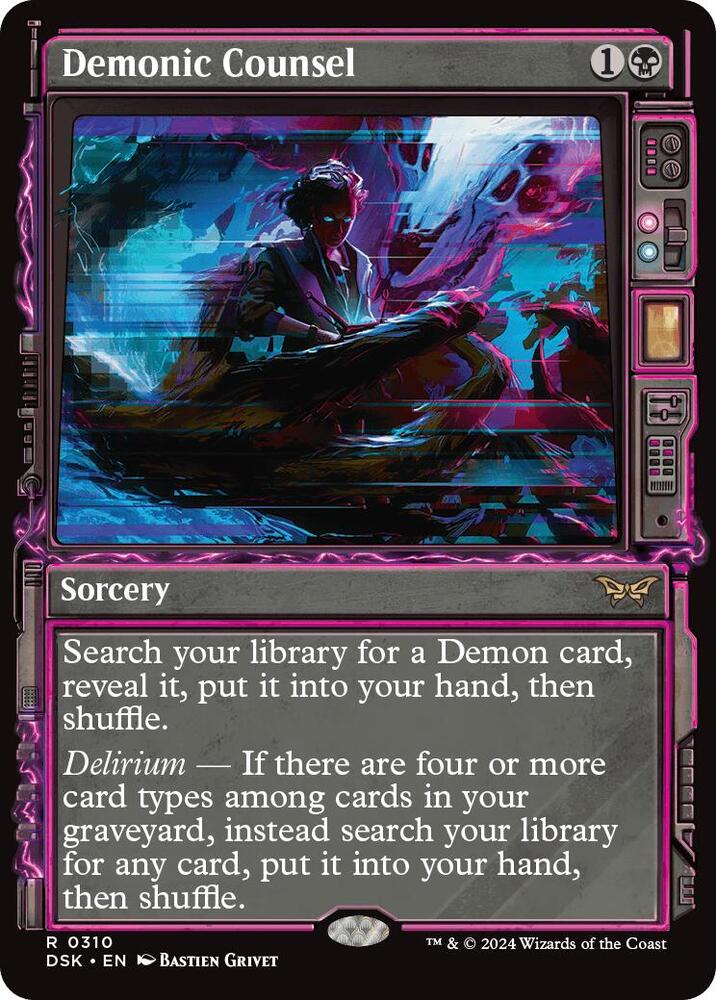 Demonic Counsel (Showcase) card image