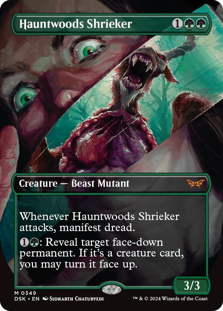 Hauntwoods Shrieker (Borderless) card image
