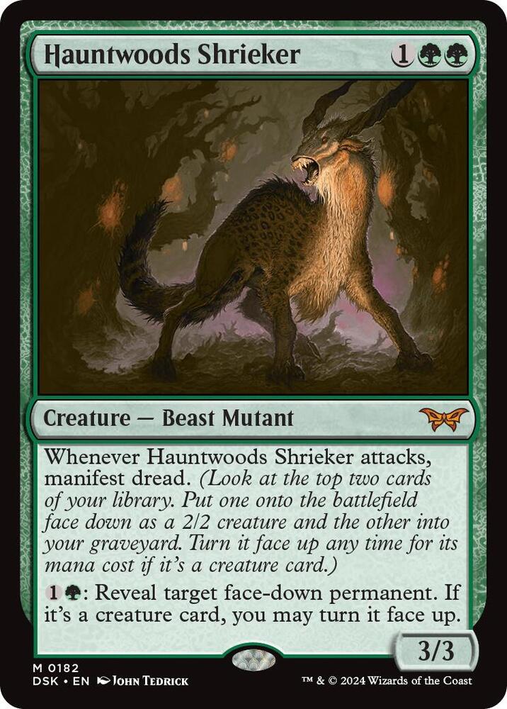 Hauntwoods Shrieker card image
