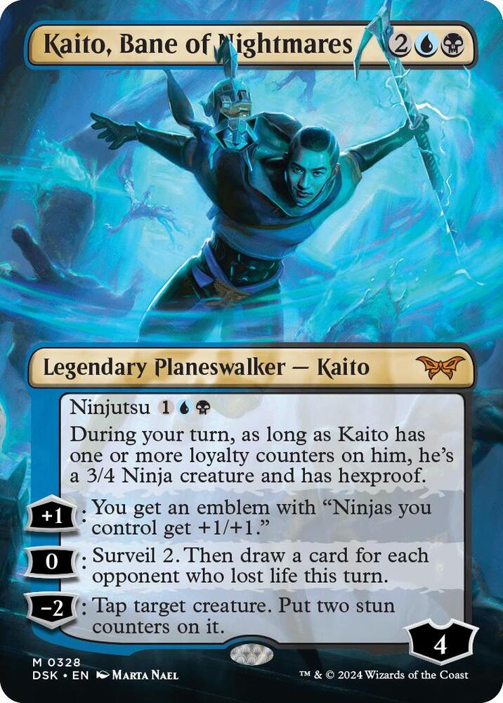 Kaito, Bane of Nightmares (Borderless) card image
