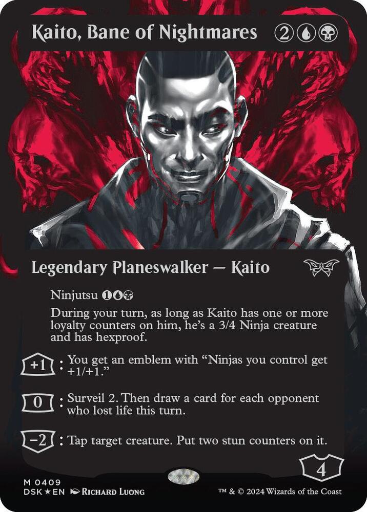Kaito, Bane of Nightmares (Showcase) (Textured Foil) card image