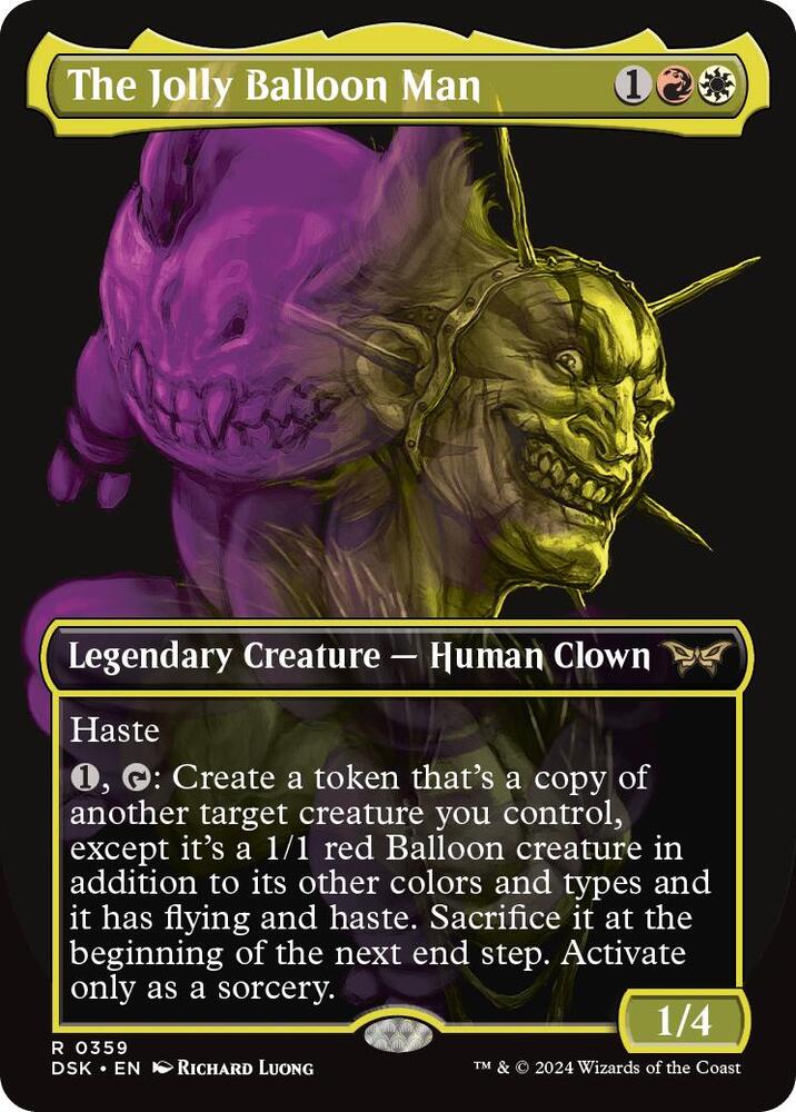 The Jolly Balloon Man (Showcase) card image