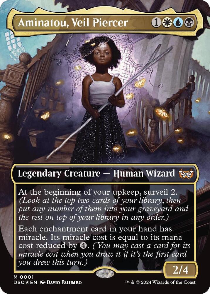 Aminatou, Veil Piercer (Borderless) card image