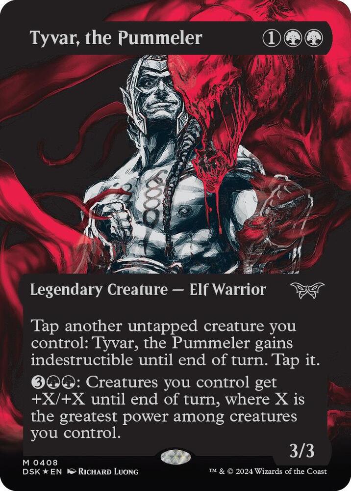 Tyvar, the Pummeler (Showcase) (Textured Foil) card image