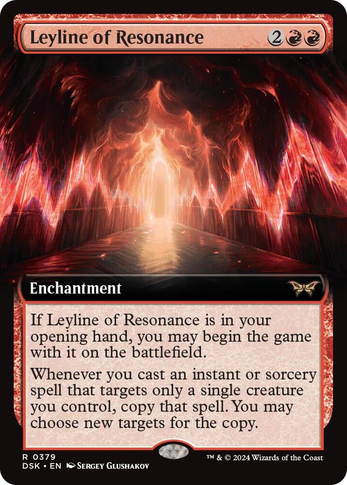 Leyline of Resonance (Extended Art) card image