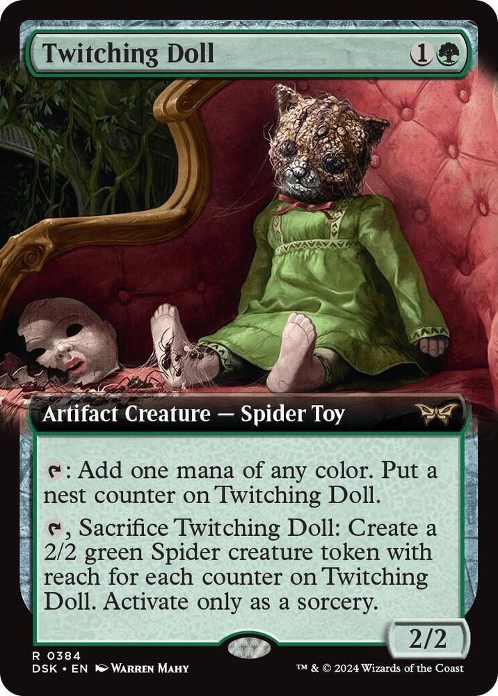 Twitching Doll (Extended Art) card image