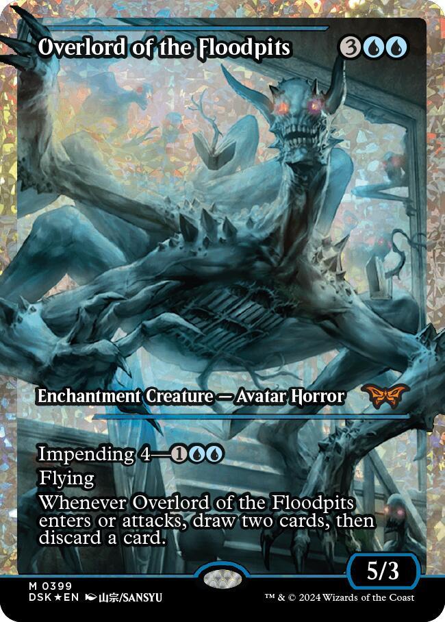 Overlord of the Floodpits (Showcase) (Fracture Foil) card image