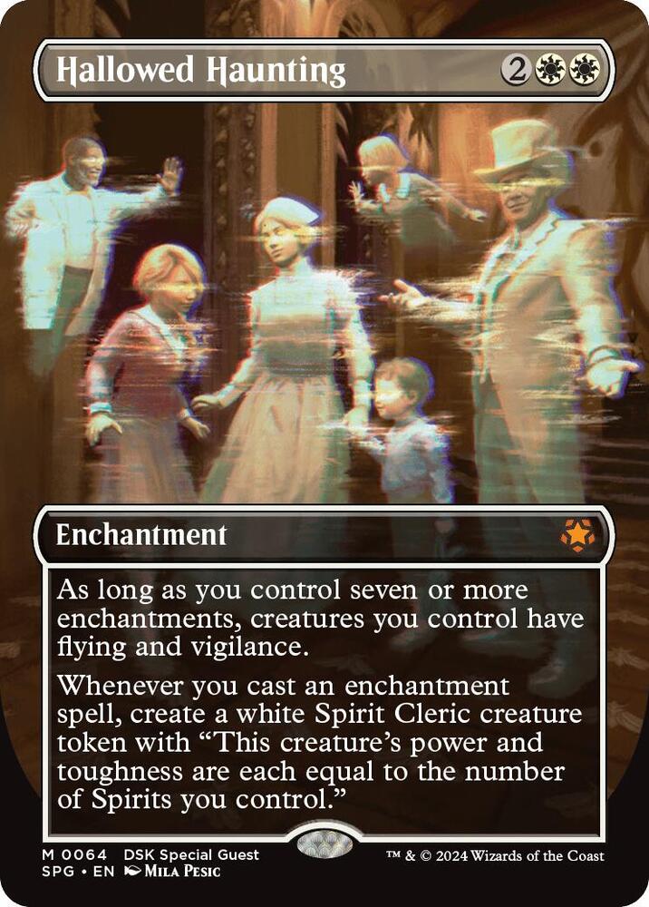 Hallowed Haunting (Borderless) card image