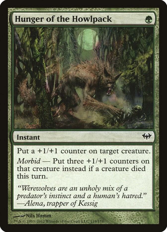 Hunger of the Howlpack card image