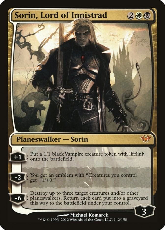 Sorin, Lord of Innistrad card image