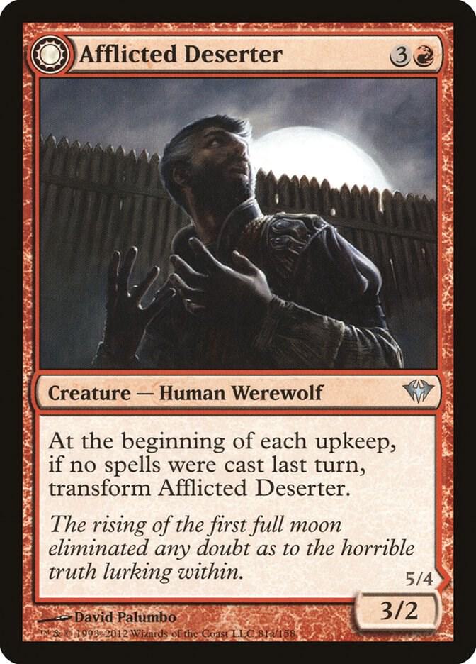 Afflicted Deserter card image