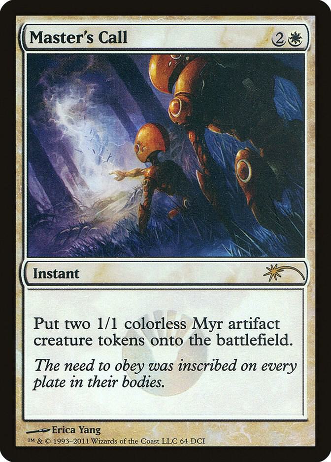 Master's Call card image