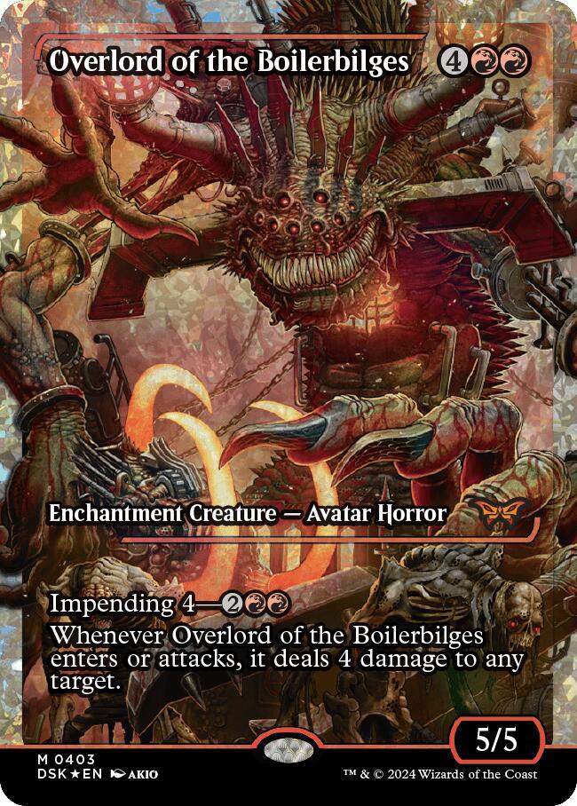 Overlord of the Boilerbilges (Showcase) (Fracture Foil) card image