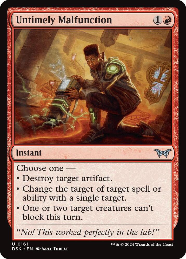 Untimely Malfunction card image