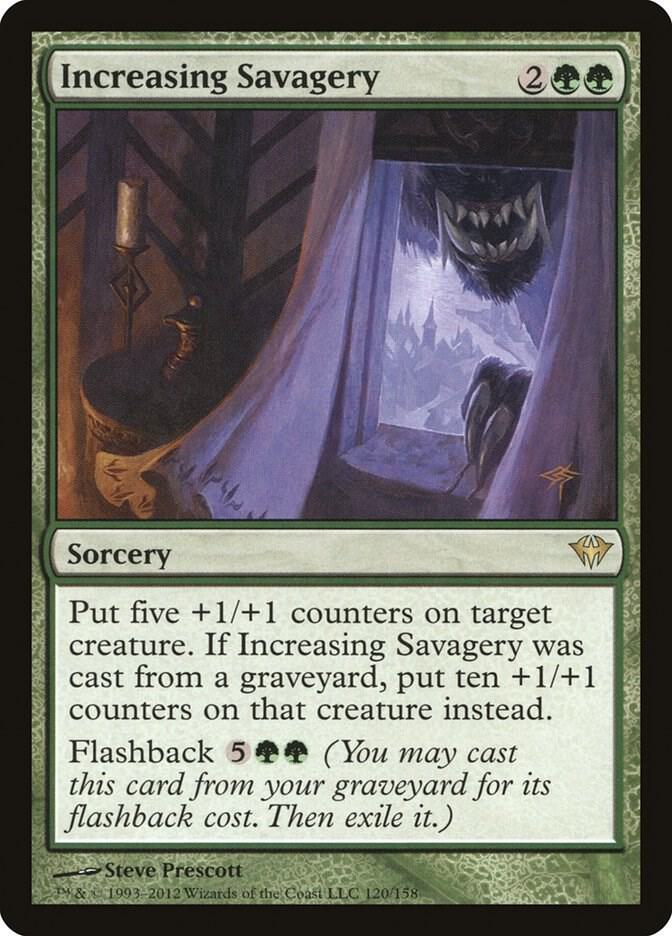 Increasing Savagery card image