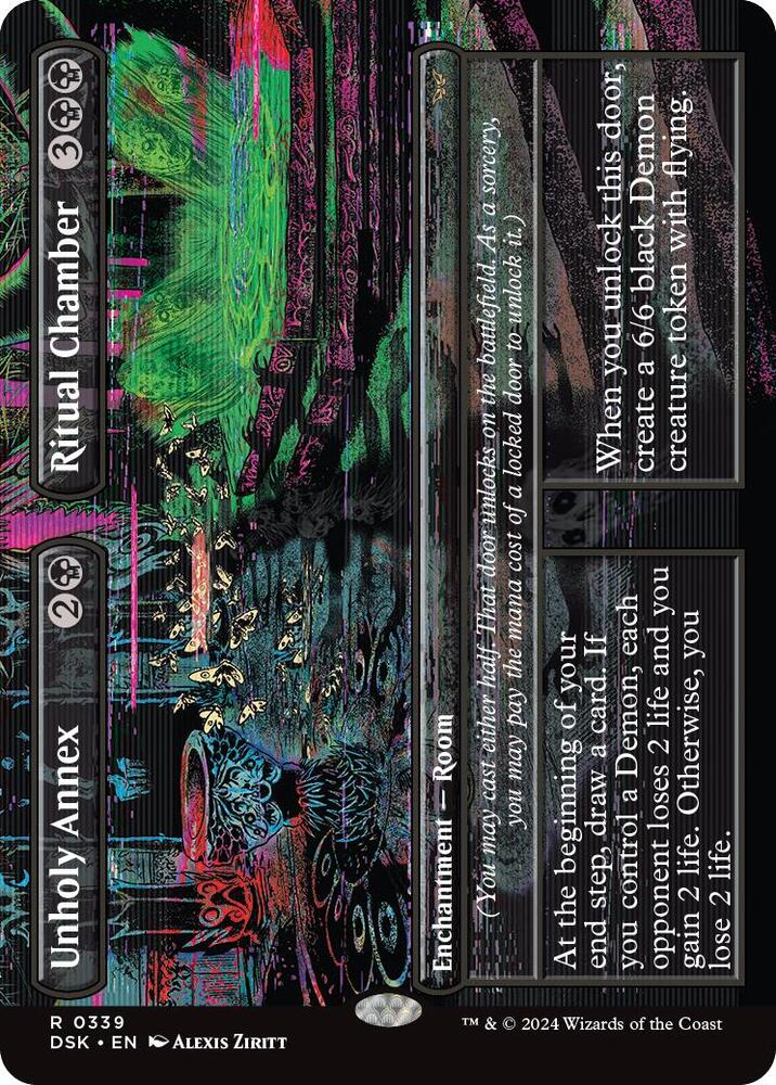 Unholy Annex // Ritual Chamber (Borderless) card image