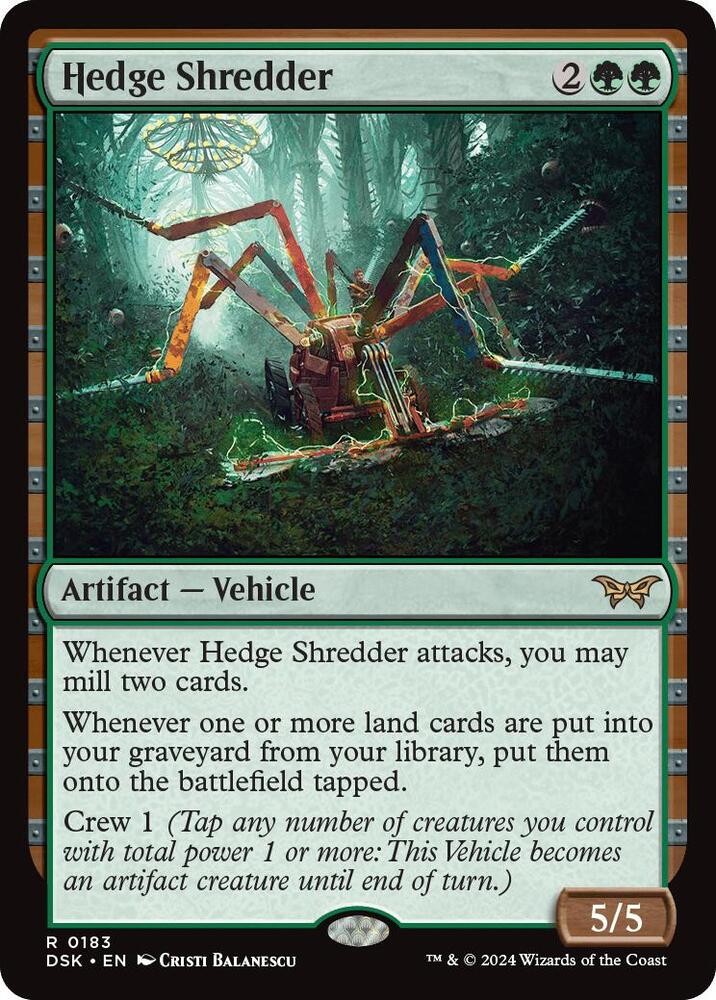 Hedge Shredder card image
