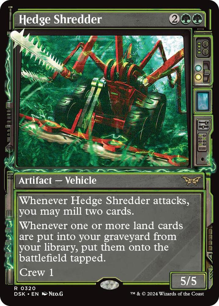 Hedge Shredder (Showcase) card image