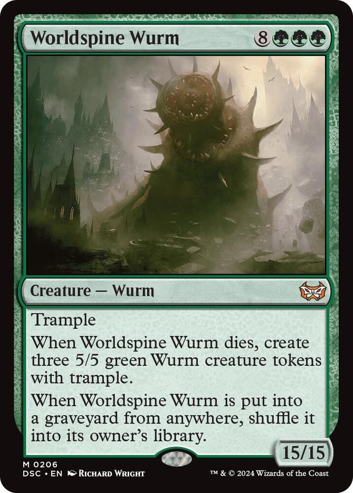 Worldspine Wurm card image